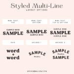 Large Custom Text Canvas Banner, Natural